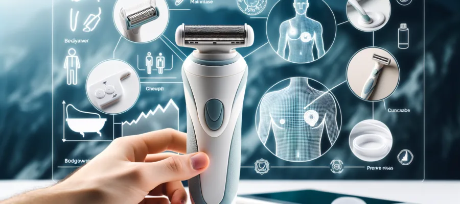 Koerperstellen mit dem Bodygroomer pflegen: Tipps fuer Brust, Ruecken und Intimbereich