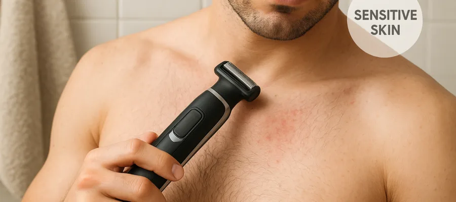 Bodygroomer und Hauttypen: Anwendungshinweise fuer sensible Haut