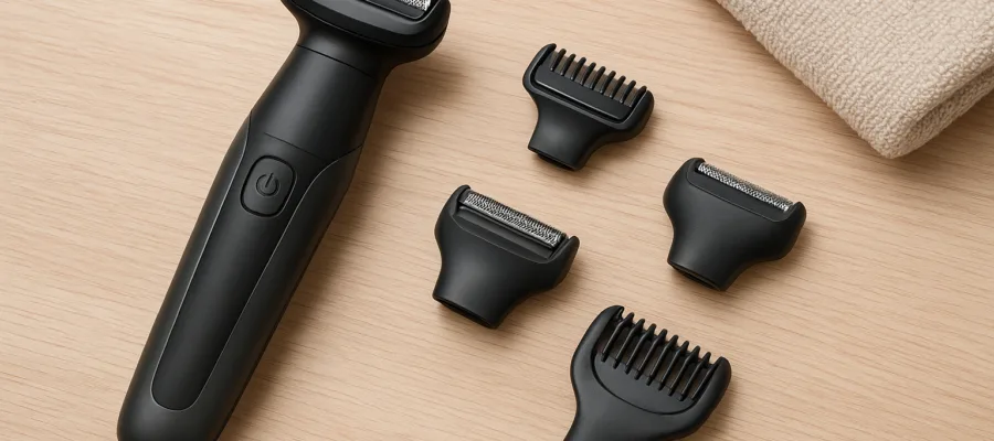 Welcher Schnittaufsatz fuer welchen Koerperbereich beim Bodygroomer? Grosse Uebersicht