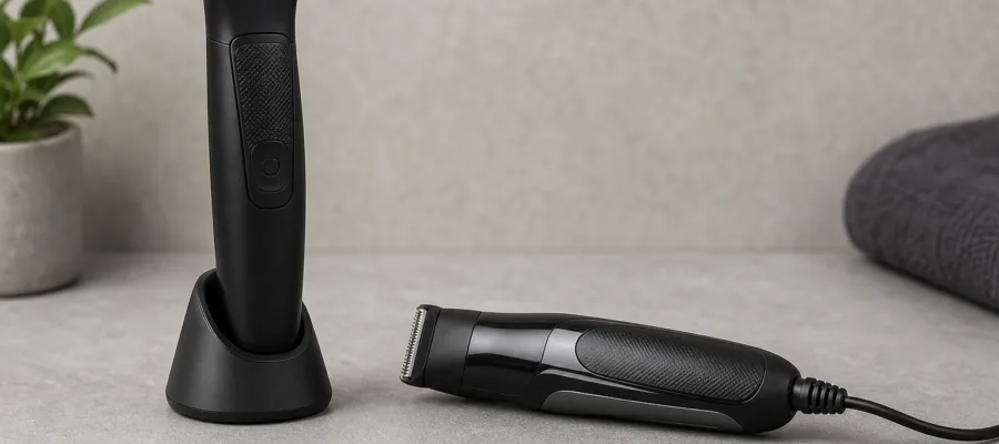 Kabellose vs. kabelgebundene Bodygroomer: Vor- und Nachteile fuer den Anwender